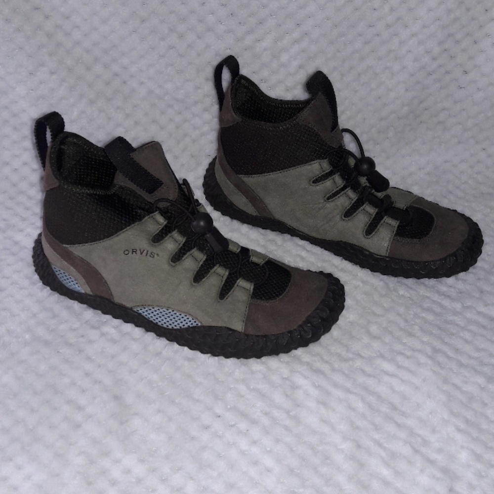 Orvis Brown Tan Slip On Shoe Sz 9